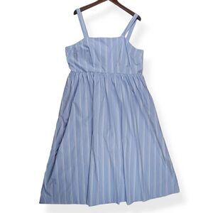 A New Day Striped Midi Summer Dress XXL